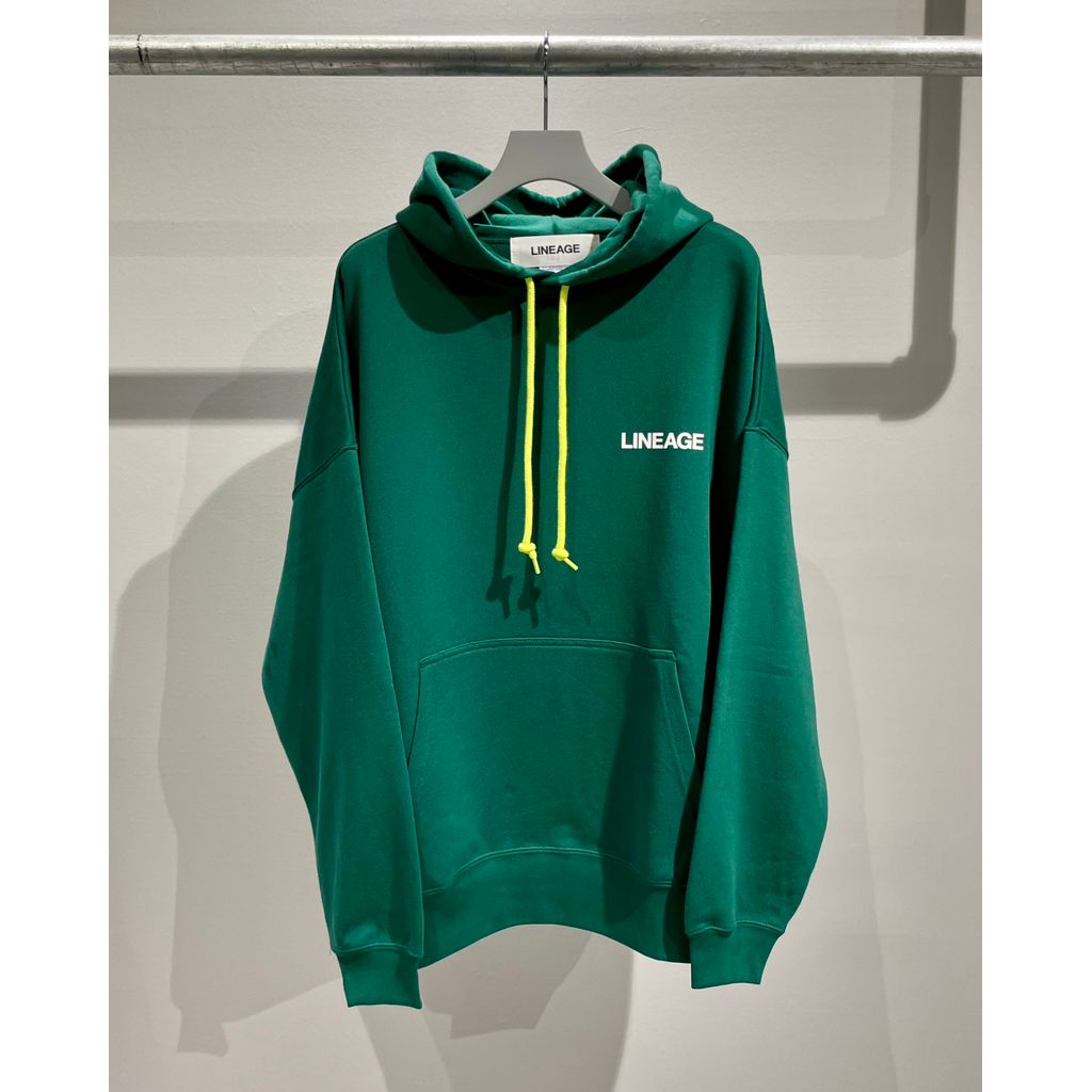 TSUTOMU MORIYA × LINEAGE CORE SP ABSTRACT HOODIE（GREEN）