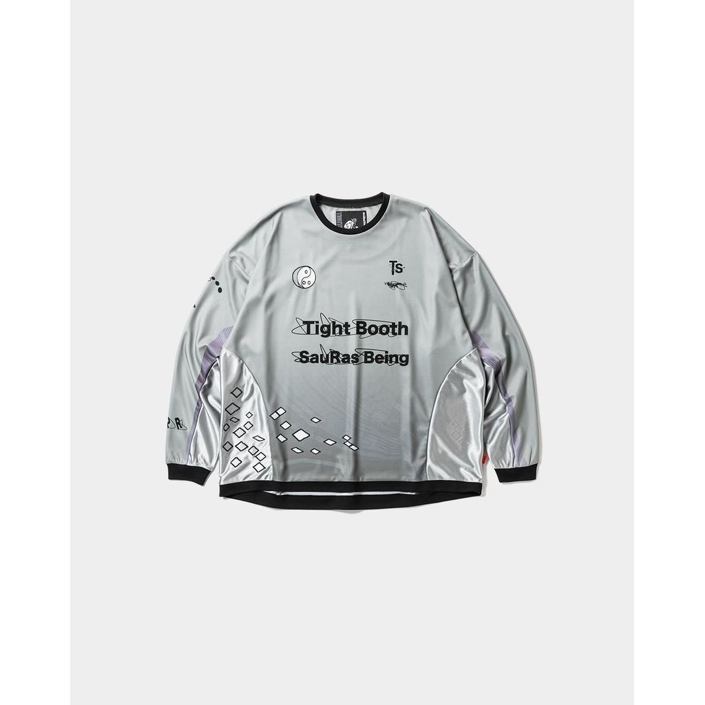 TIGHTBOOTH x SauRas Being - L/S SOCCER JERSEY