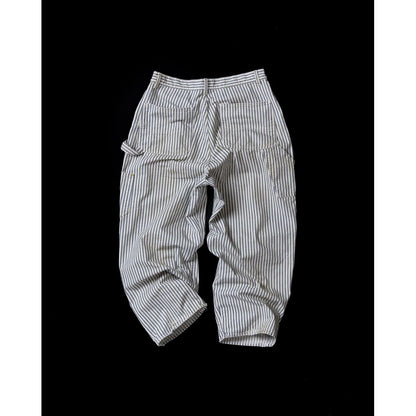 ANACHRONORM HICKORY REMAKED DOUBLEKNEE PAINTER PANTS HICKORY (REMAKE)