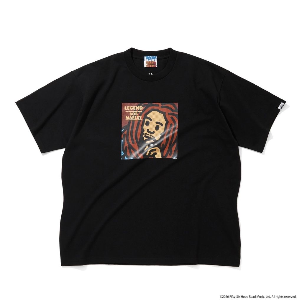 CITY COUNTRY CITY CITY COUNTRY CITY x BOB MARLEY_COTTON T-SHIRT_LEGEND
