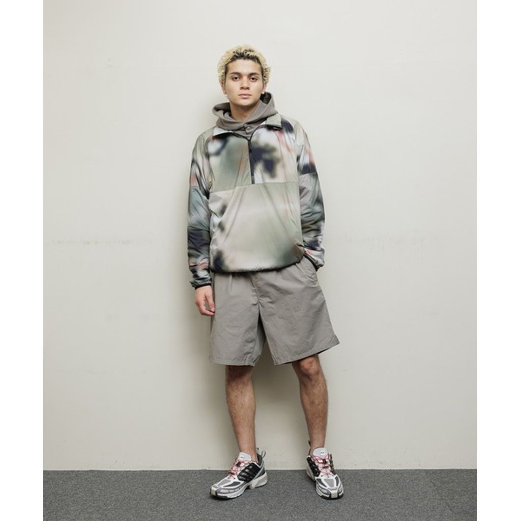 BAL WASHED TWILL WOVEN BELTED SHORT