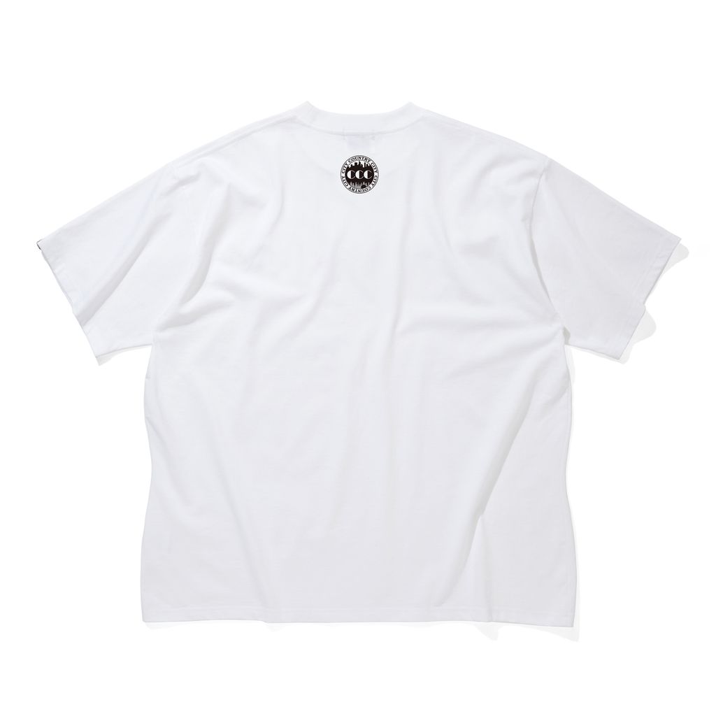 CITY COUNTRY CITY x AVIREX_ COTTON T-SHIRT