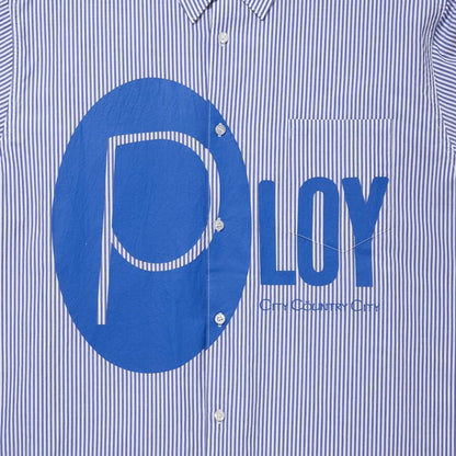 CITY COUNTRY CITY COTTON STRIPE SHIRT_PLOY A ARTWORK BY Abu Qadim Haqq_STRIPE#2