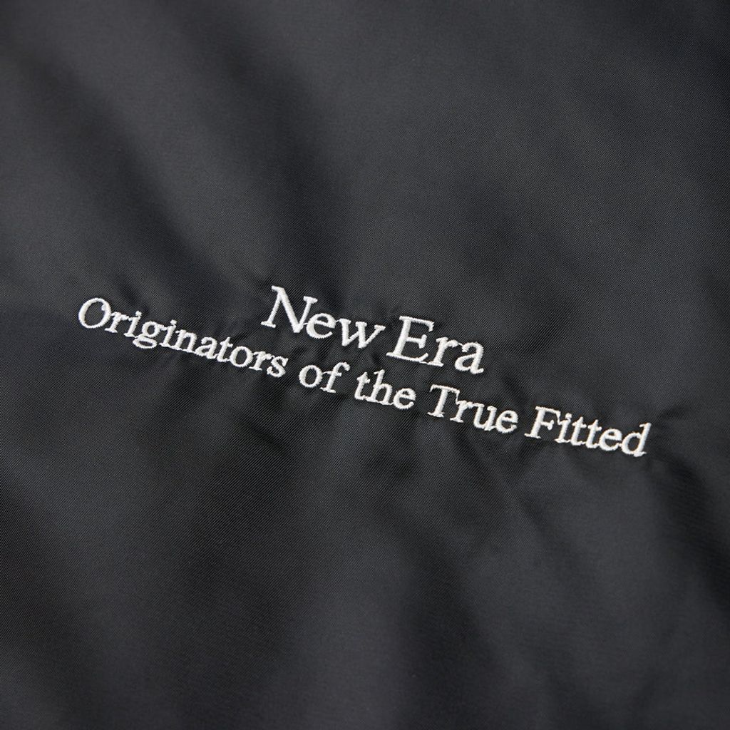 NEW ERA ナイロン バーシティージャケット ロサンゼルス・ドジャース ブラック