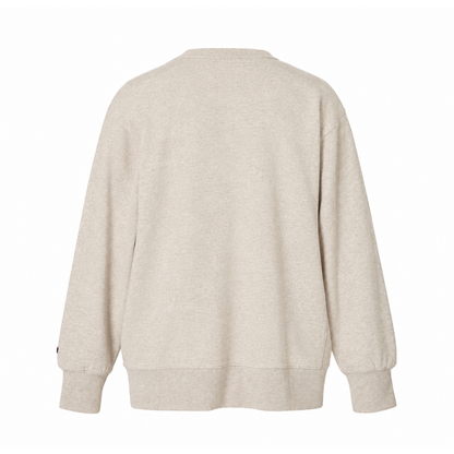 NANGA ECOHYBRID MESSAGE EMB SWEAT