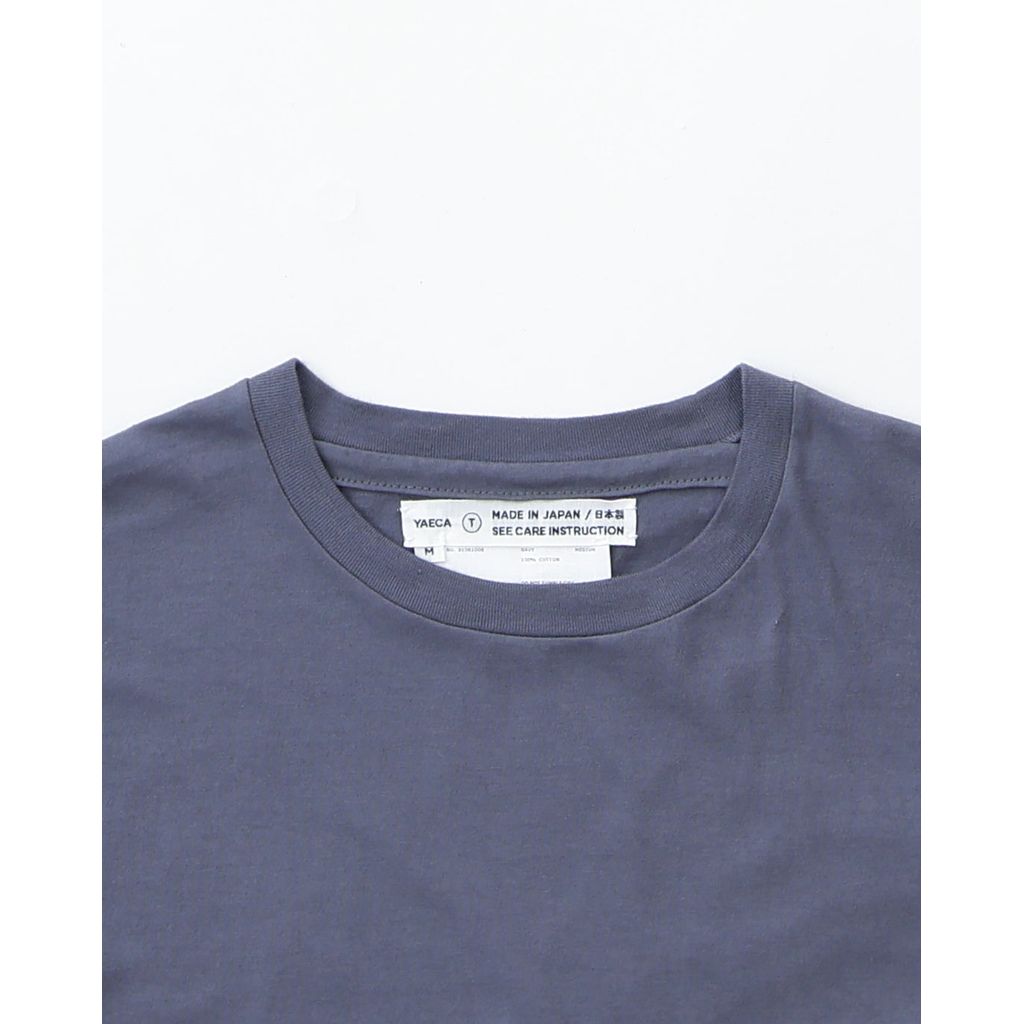 YAECA T Compact Fit Densely Knit T-Shirt with Pocket