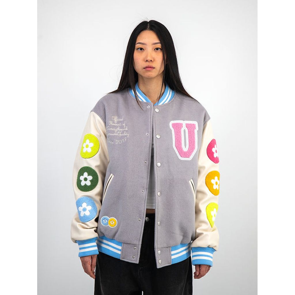 VANDY THE PINK VTECH GOODS VARSITY（GREY/MULTI）