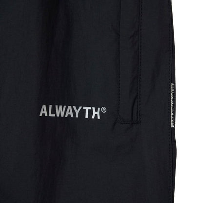 ALWAYTH / TRAINING JACKET ＆ PANTS SET / REFLECT PRINTED / BLACK