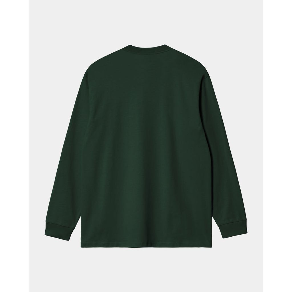 CARHARTT WIP  L/S AMERICAN SCRIPT T-SHIRT