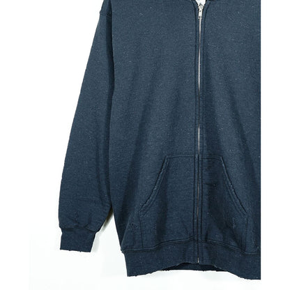 ANDFAMILYS Damage Zip Parka