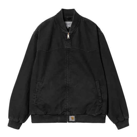CARHARTT WIP OG SANTA FE BOMBER - Black (stone dyed)
