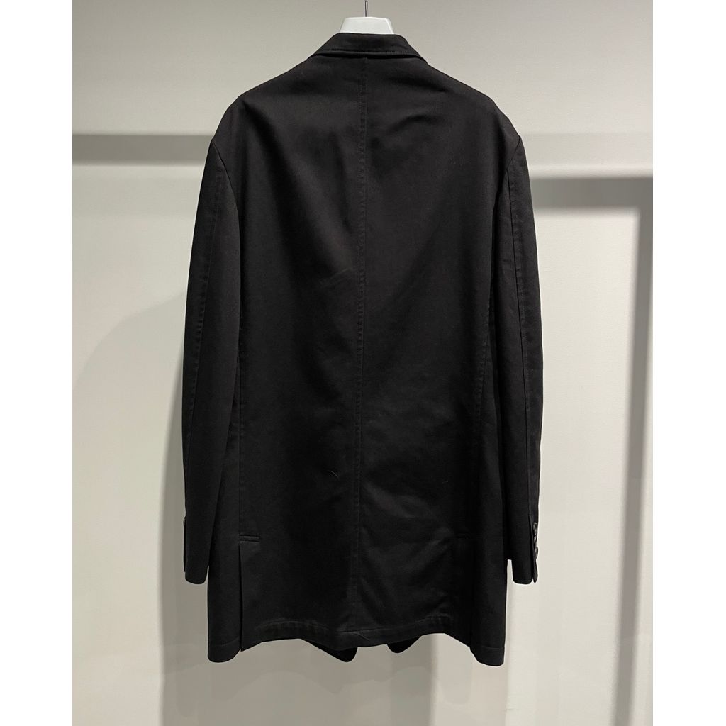 Y's for men WOOL GABARDINE LEFT AND RIGHT CHANGE POCKET JACKET