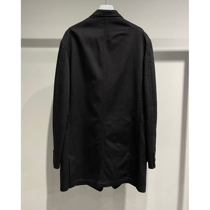 Y's for men WOOL GABARDINE LEFT AND RIGHT CHANGE POCKET JACKET