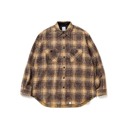 BEDWIN & THE HEARTBREAKERS L/S WOOL BIG SHIRT "BILLY"