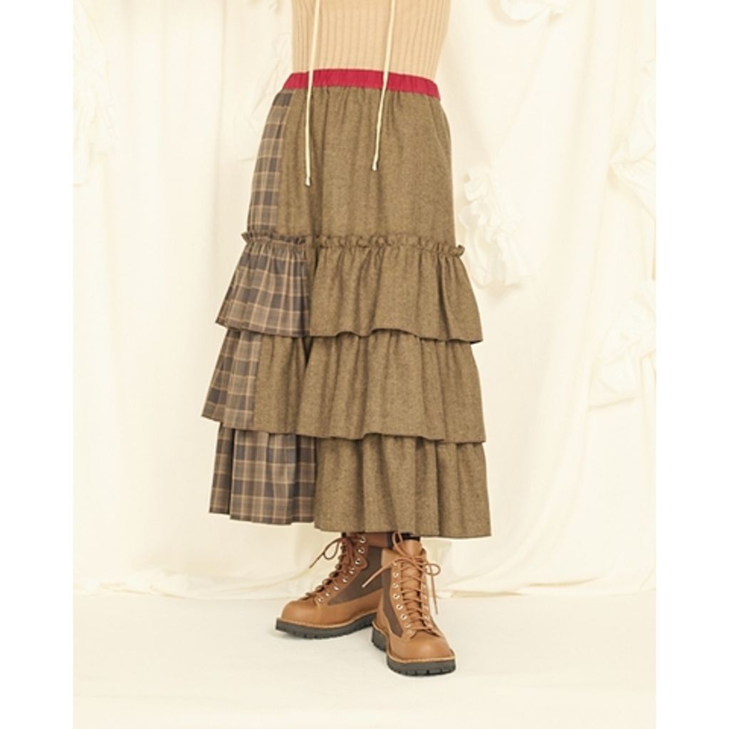 【予約商品】THOMAS MAGPIE	2254607 Herringbone ×Check