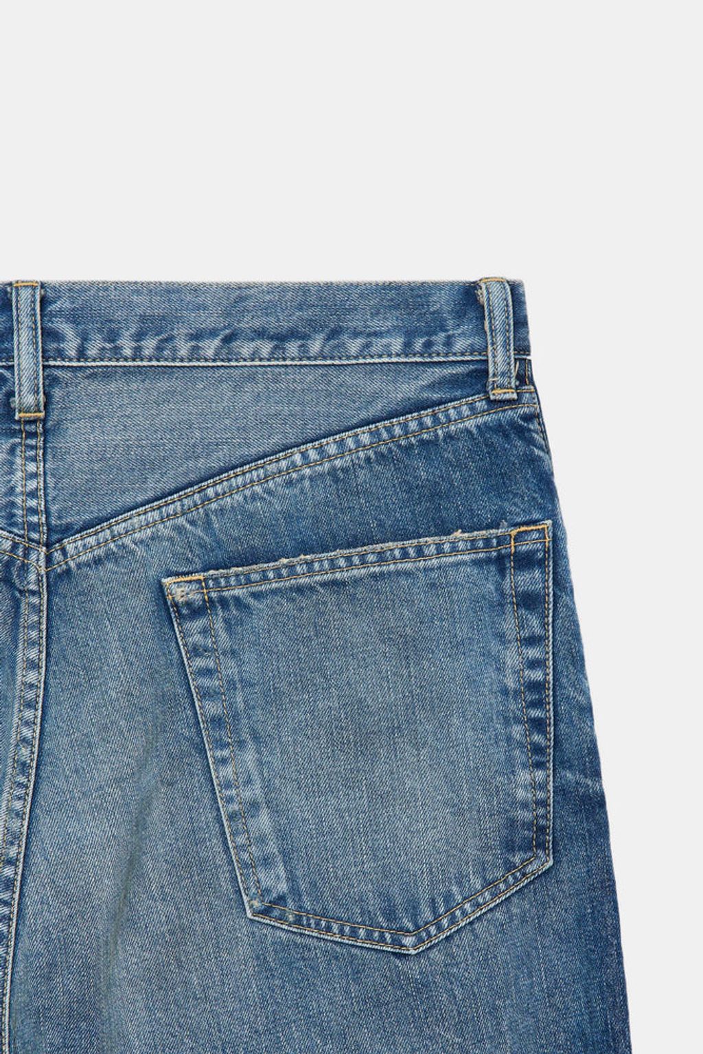 marka  オーガニックコットン12ozデニム / コクーンフィットジーンズ, Used Washed