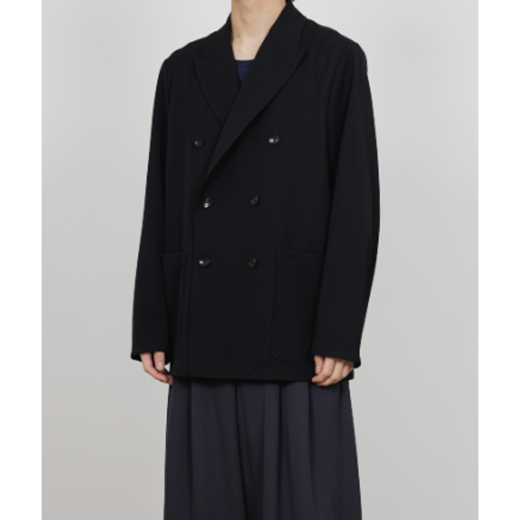 marka 2/60 Washer Wool Gabardine W.B Jacket Loose Fit