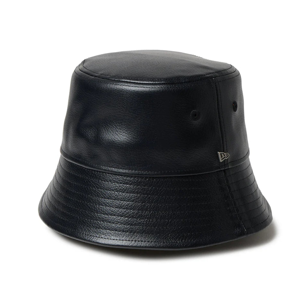 NEW ERA バケット01 セーラーブリム Synthetic Leather シンセティックレザー ブラック  14667751