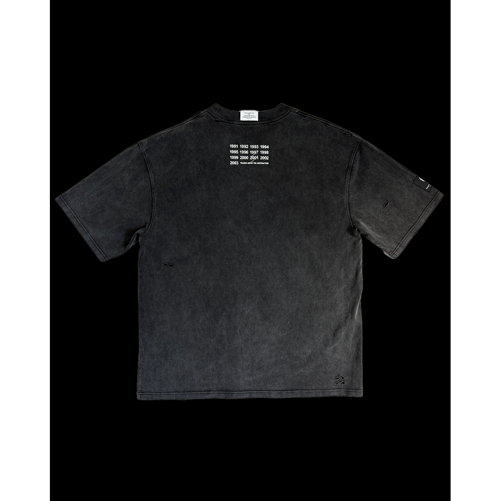 【予約商品】TALKING ABOUT THE ABSTRACTION TRANSCRIPTION WORLD WIDE TEE