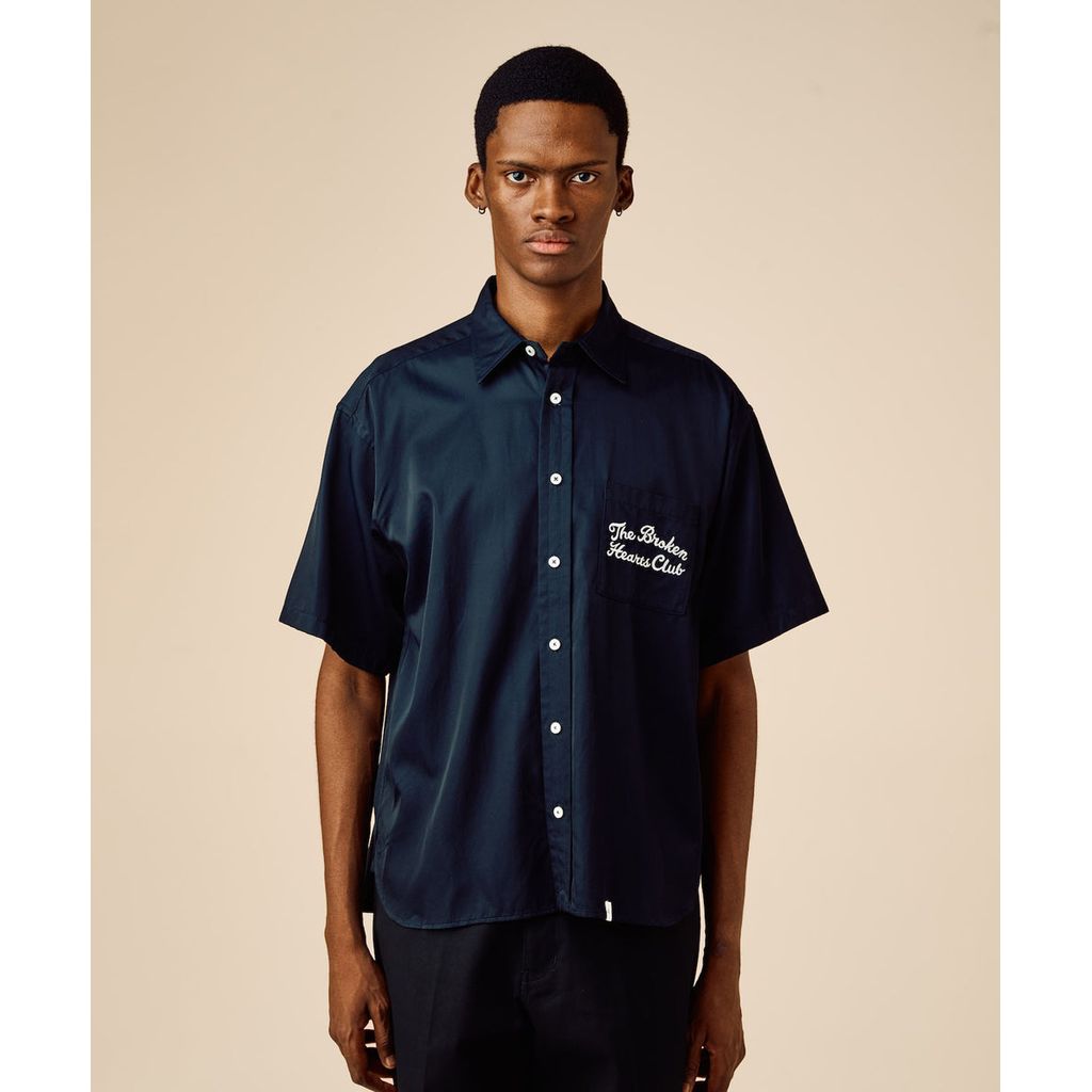 BEDWIN & THE HEARTBREAKERS S/S EMBROIDERED SHIRT "BLUNT"