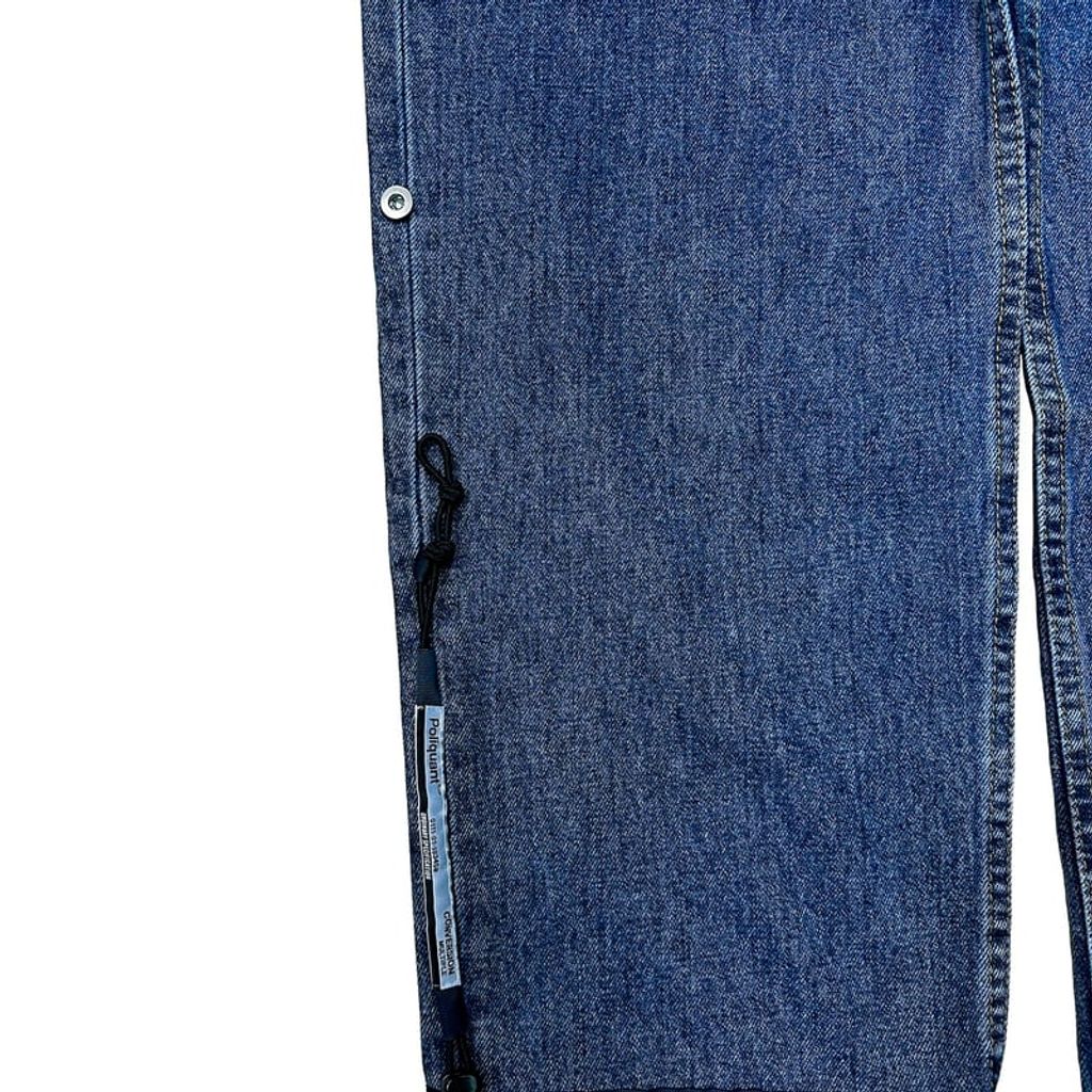 POLIQUANT THE DEFORMED ADJUSTABLE THRIFTING DENIM 550