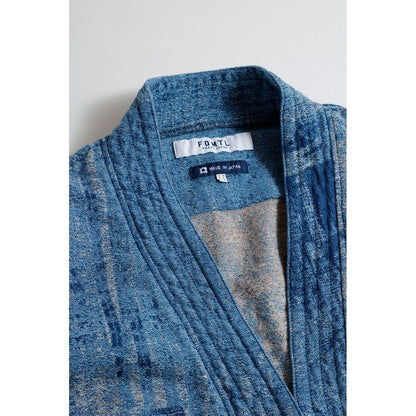 FDMTL BORO JAQUARD HAORI SHIRT 3YR WASH