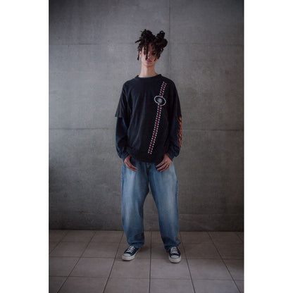 ANACHRONORM CONTEXT-003N 80's WIDE 5P PANTS