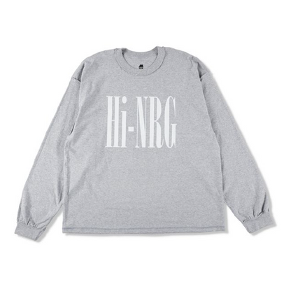 ISNESS MUSIC HI-NRG LONG SLEEVE T-SHIRT