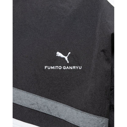 FUMITO GANRYU PUMA Switched Nylon Jk - Black x White
