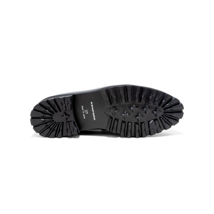 KENFORD MENS TANK SOLE LOAFERS / BLACK