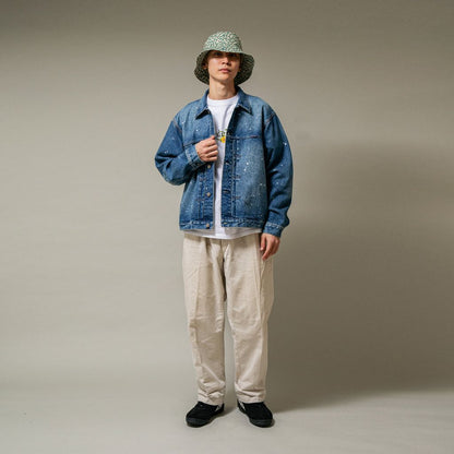 APPLEBUM “APPLE BLOSSOM LOGO” DENIM JACKET