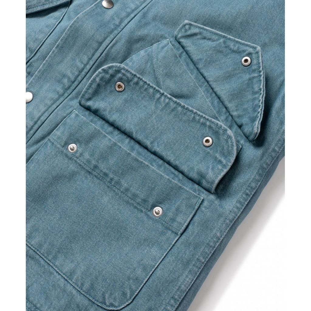 SON OF THE CHEESE  WASHED DENIM WORK JACKET