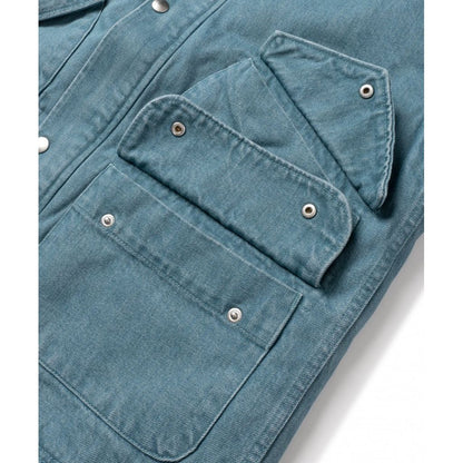 SON OF THE CHEESE  WASHED DENIM WORK JACKET