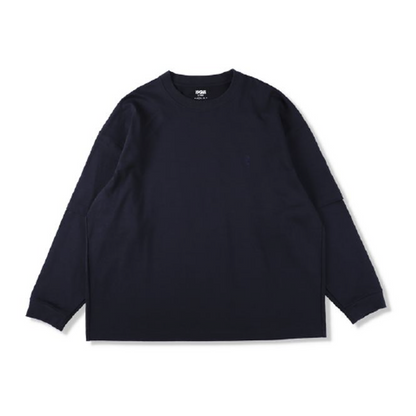 is-ness LAYERED LONG SLEEVE T-SHIRT