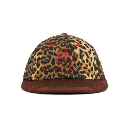 BRAIN DEAD  Logohead Longbrim Hat - Leopard