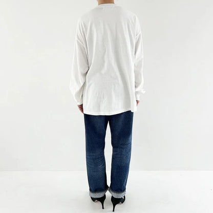 REMI RELIEF HARD SP加工20/-天竺ロンT(PLEASE)