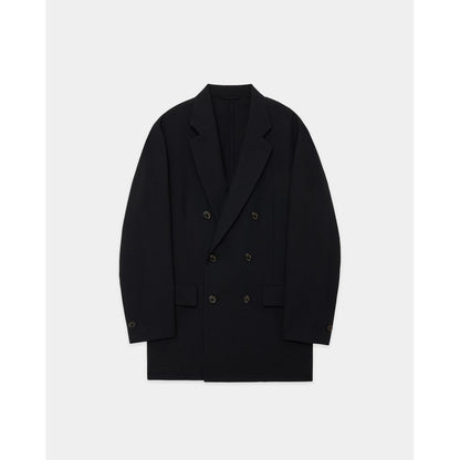 MARKAWARE  Organic Wool Survival Cloth Double Breasted Comfort Jacket