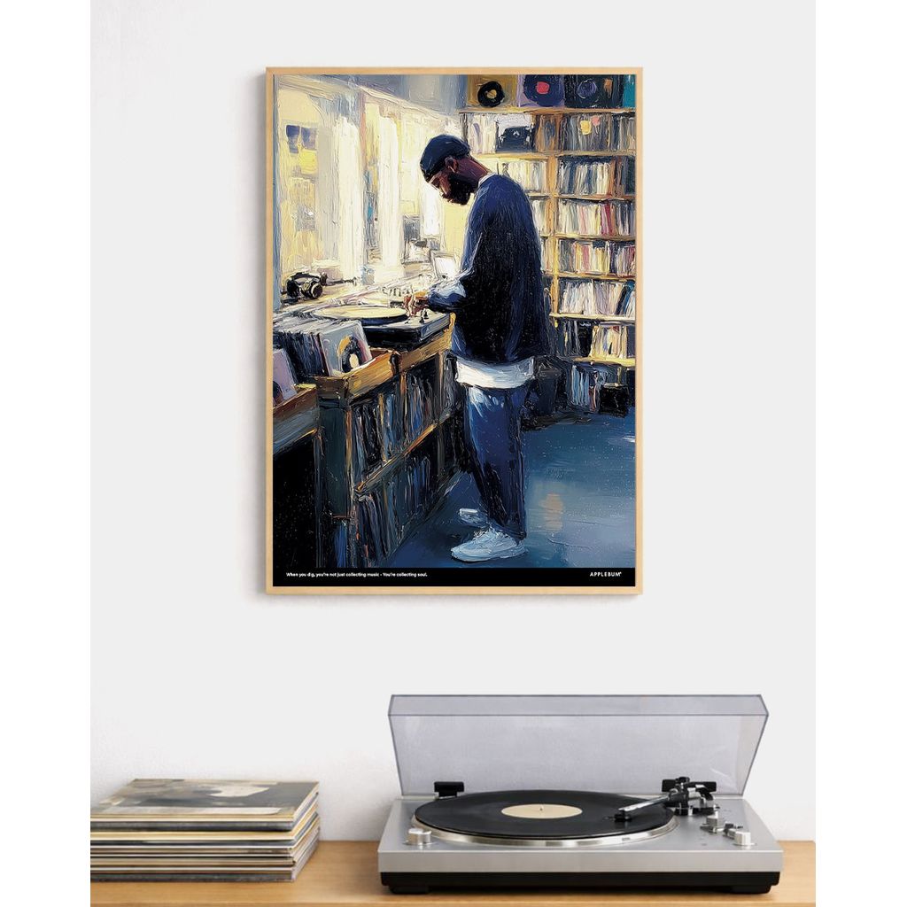APPLEBUM Digger A1 Poster / 2611020 – MAROON WEBSTORE