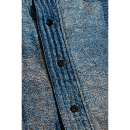FDMTL BORO JAQUARD HAORI SHIRT 3YR WASH