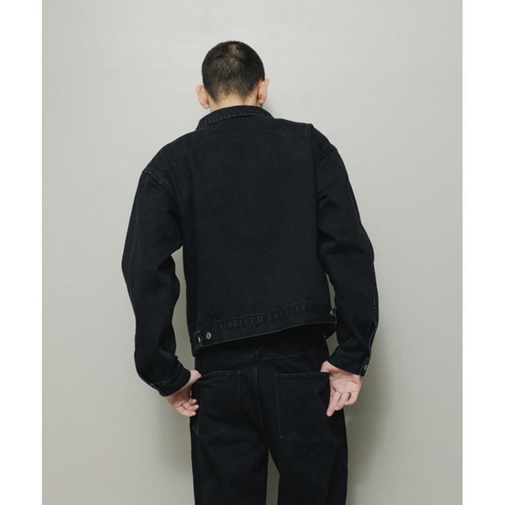 BAL CARB POCKET WASHED DENIM JACKET