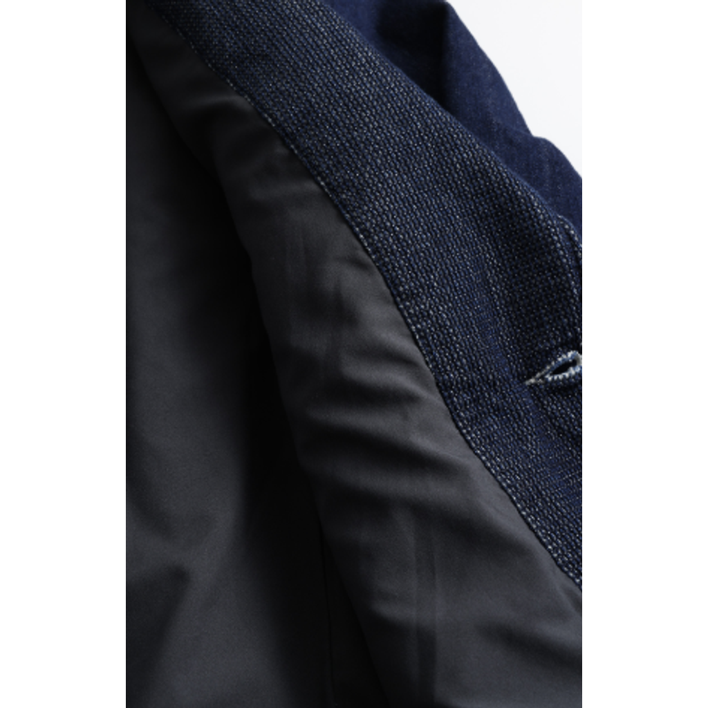 FDMTL FA26JK42R  PLEATS LAPEL JACKET RINSE