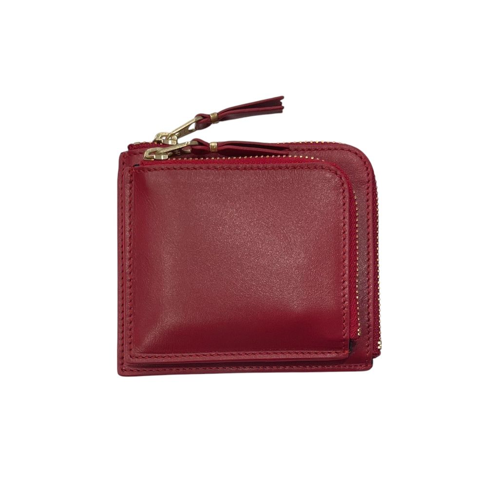 Wallet COMME des GARCONS Classic Leather Outside Pocket Wallet（RED）
