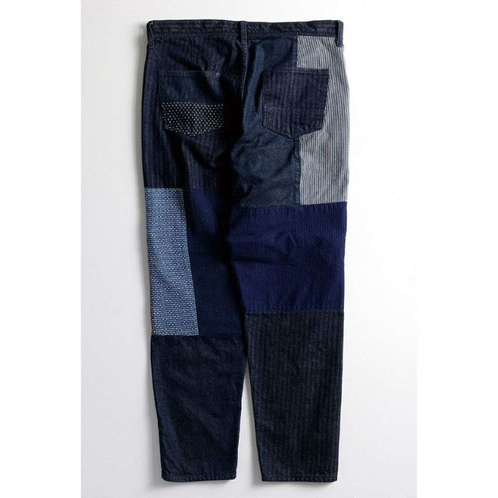 FDMTL PATCHWORK PANTS RINSE