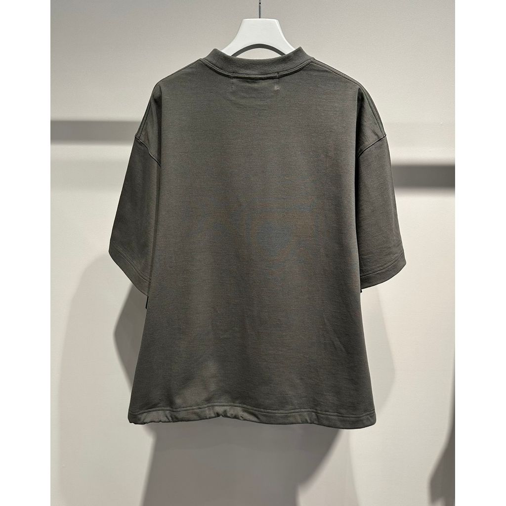 【MADE IN JAPAN】LINEAGE BALLON SOLID TEE（CHARCOAL）