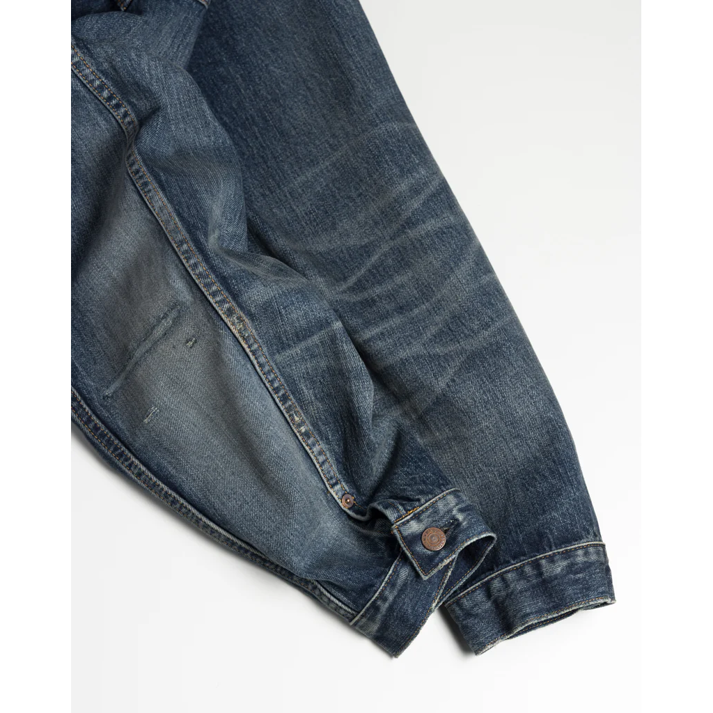 ANACHRONORM CONTEXT-005 FRONT TUCK DENIM JACKET(26 REMAKE)