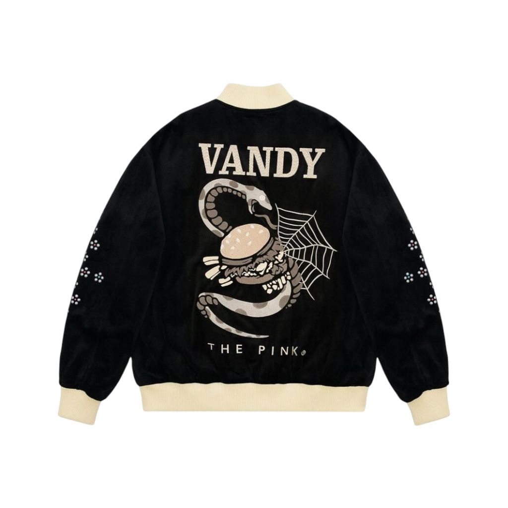 VANDY THE PINK Souvenir Jacket （BLACK） – MAROON WEBSTORE
