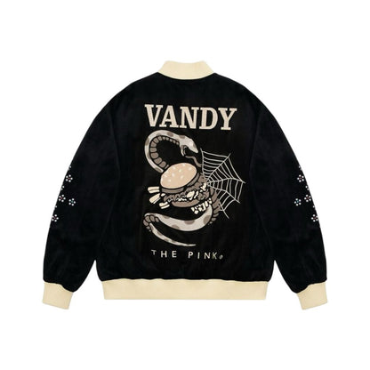 VANDY THE PINK Souvenir Jacket （BLACK）