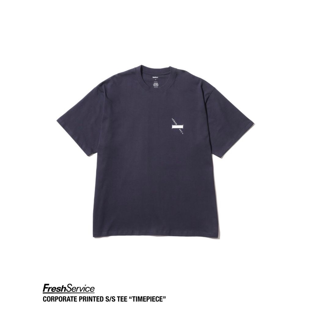 FreshService "CORPORATE PRINTED S/S TEE "TIMEPIECE" "