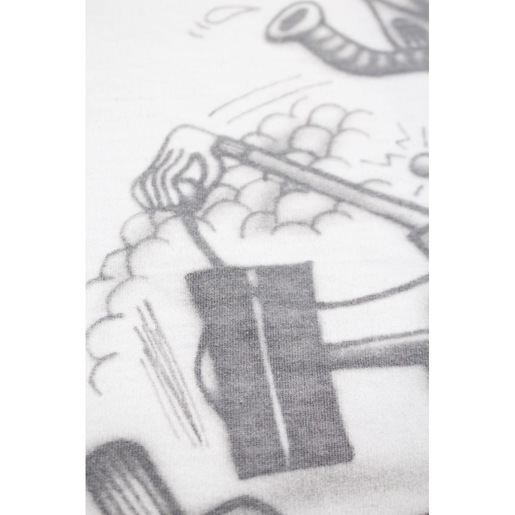 BOW WOW SKETCH DEVIL OVER MOON TEE