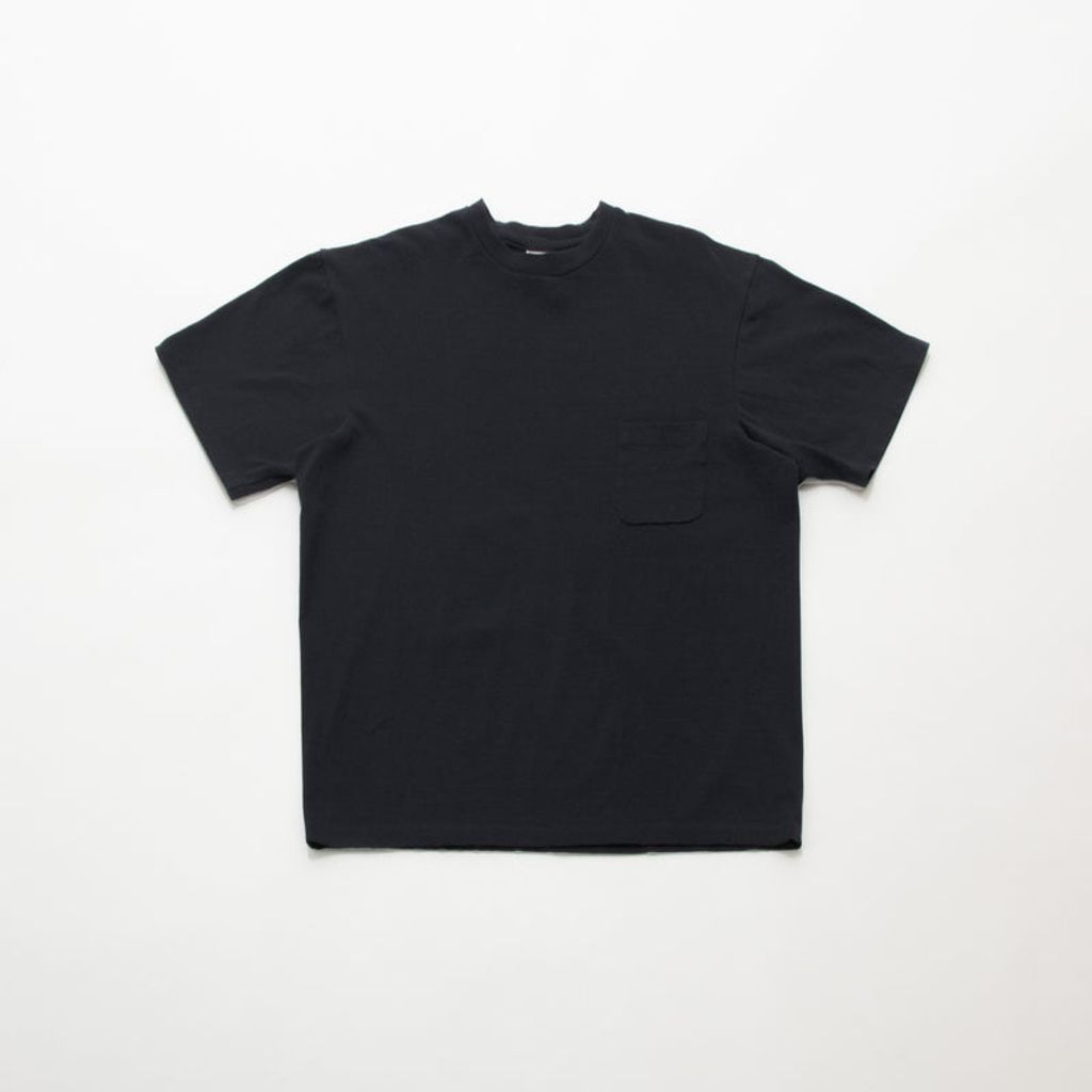 YAECA STOCK  Short Sleeve Tubular T-shirts With Pocket